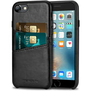 TENDLIN Compatible with iPhone SE 2020 Case/iPhone 8 Case/iPhone 7 Case Wallet Design with 2 Card Holder Slots Premium