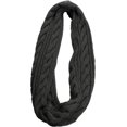 thumbnail image 2 of SURJDE Womens Thick Ribbed Knit Winter Infinity Circle Loop Scarf, 2 of 7