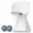 White, variant on Coast Modern Poolside Basketball Hoop with Wheels - Premium Outdoor Pool Basketball Hoop with 2 Swimming Pool Basketballs and Ball Pump - Stone Blue