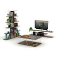 thumbnail image 3 of Tars TV Unit, Walnut/Chrome 49480, 3 of 4