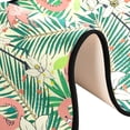 thumbnail image 6 of SKYSONIC 2X6 Feet Abstract Flamingo Pattern Runner Rug with Rubber Backing, Palm Trees Non Slip Entryway Rug Runner Washable Soft Area Rug Carpet for Hallway Bedroom Kitchen Decor, 6 of 6