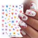 thumbnail image 1 of Lámina De Oro Flor 3D Pegatinas De Uñas Acuarela Floral Línea Geométrica Deslizadores Adhesivos Manicura Hoja De Arce Calcomanías De Otoño, 1 of 4