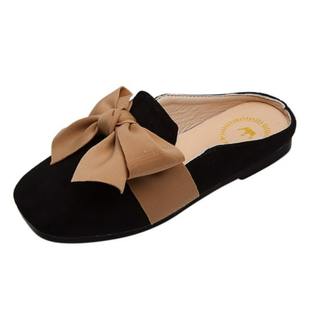 

Binmer Children Infant Kids Baby Girls Fashion Bowknot Slipper Casual Shoes Sandals