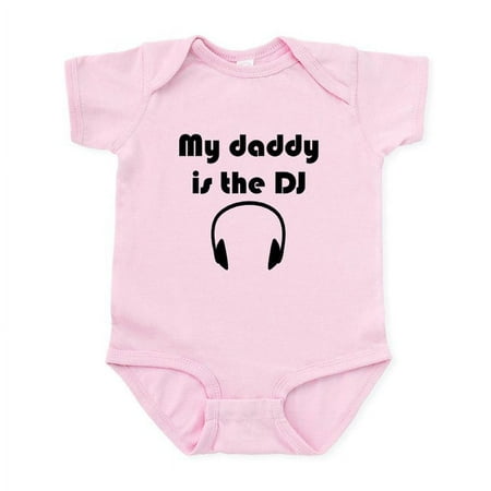 

CafePress - My Daddy Is The DJ Body Suit - Baby Light Bodysuit Size Newborn - 24 Months