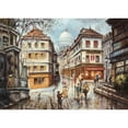 thumbnail image 3 of Bertrand, Yves 24x18 Black Modern Framed Museum Art Print Titled - Paris View III, 3 of 5