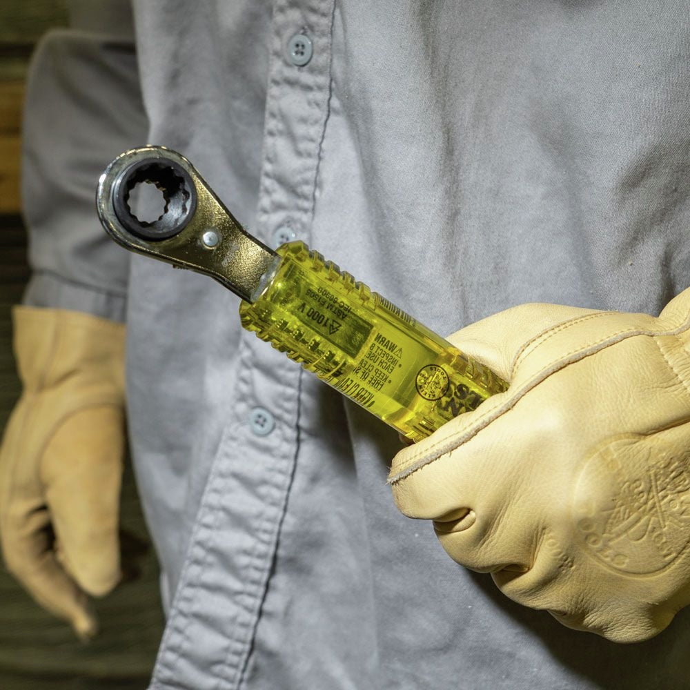 Klein Tools KT223X4-INS 4-in-1 Lineman's Insulating Box Wrench