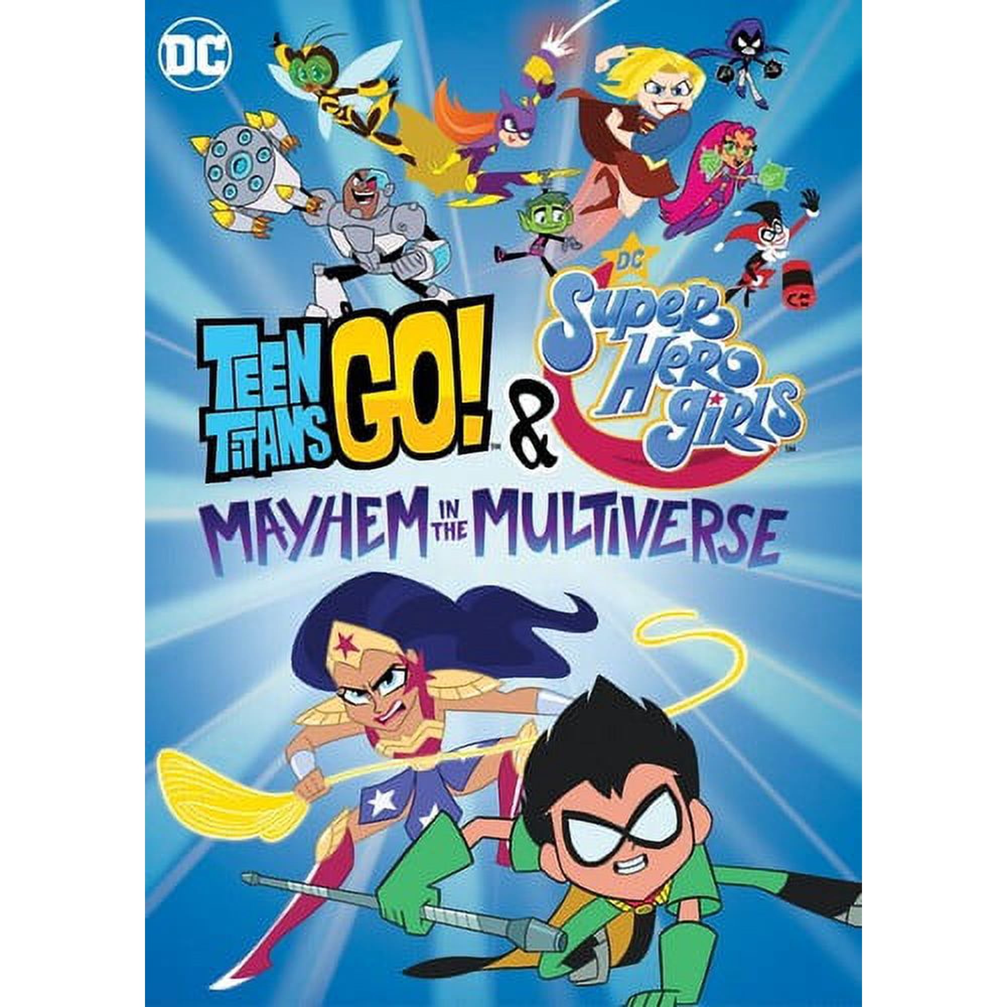 Teen Titans Go! and DC Super Hero Girls: Mayhem in the Multiverse (DVD)