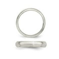thumbnail image 4 of Ladies or Mens 4mm Satin Finish Wedding Band Ring in Sterling Silver, 4 of 4