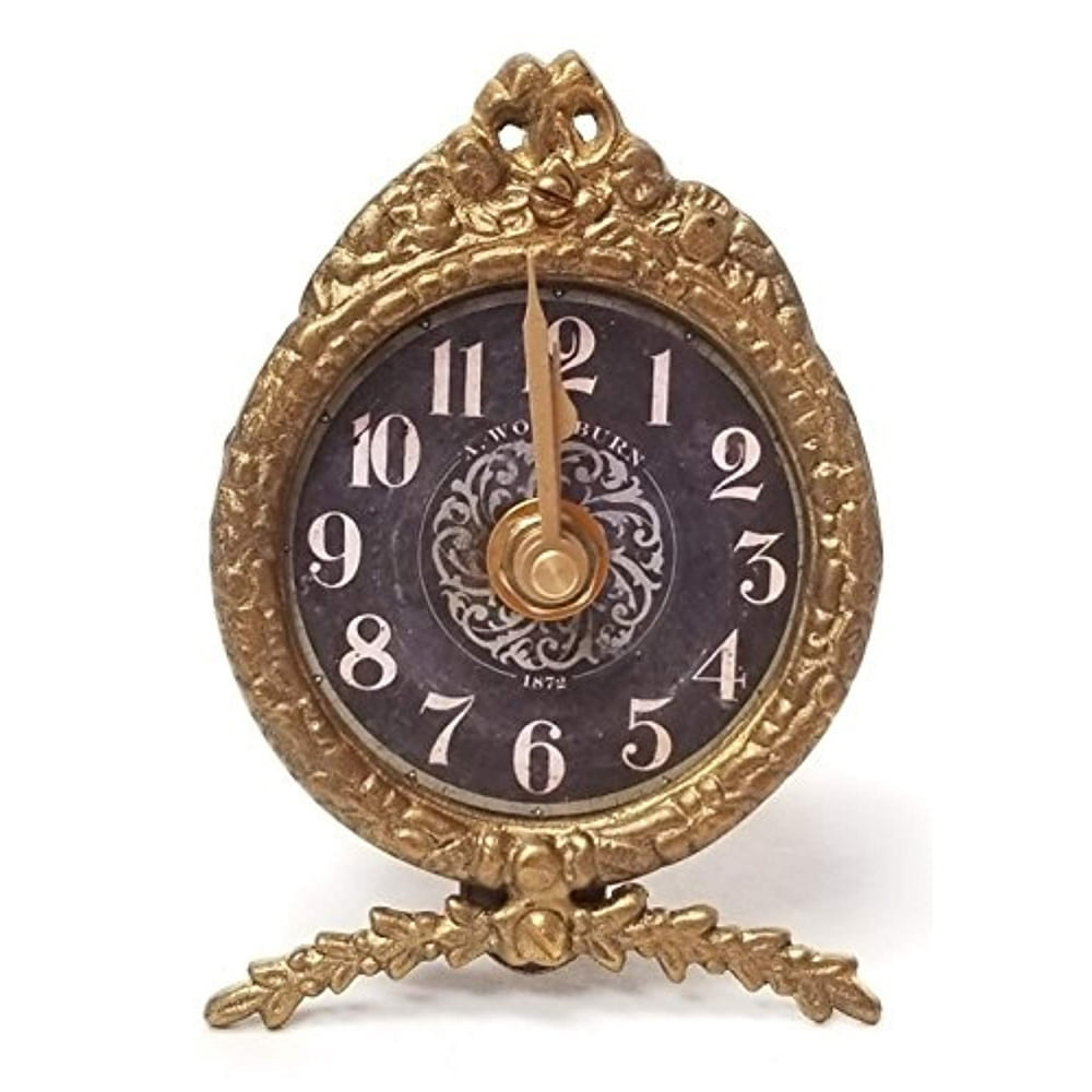 Timeworks by Uttermost Mini Table Classic Clock Woodburn