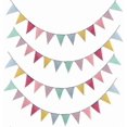 thumbnail image 1 of Pennant Chain 4 Pcs Of Pennant Garland 48 Pieces Of Pennant, 1 of 1
