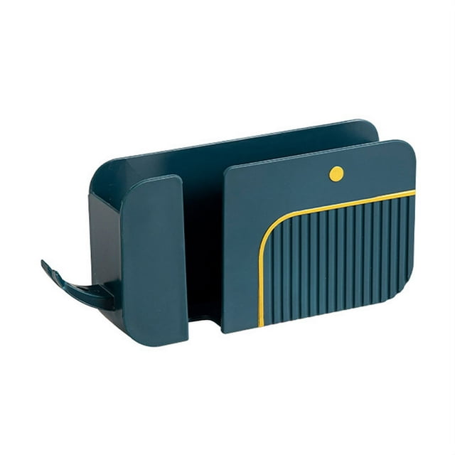 Multifunction No Punching Whale Storage Rack Wall Mounted Storage Box Remote Control Storage Case Mobile Phone Charging Stand