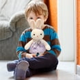 thumbnail image 3 of Gytml Bunny Stuffed Animal Plush Toys, 12In Easter Plush Bunny Soft Cuddly Toy Cute Rabbit Plush Toy Wearing Purple Dress For Girls Boys Bedroom Purple-A, 3 of 5