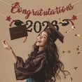 thumbnail image 4 of 7In 2026 Graduation Banners Party Decorations, Graduation Banners Garland for Congratulation Graduations Party Supplies, School, Home, Car Decorations (Black1), 4 of 5