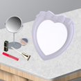 thumbnail image 3 of Espejo de maquillaje Yinane Espejo cosmético multifunción para mujeres y niñas Soporte Espejo colgante blanco Espejo vestidor, 3 of 8