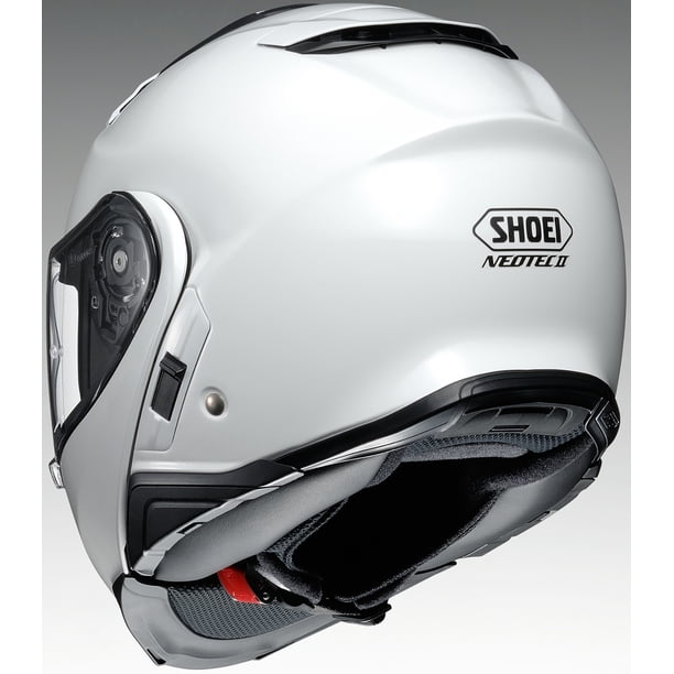Shoei Neotec II Full Motorcycle Modular Helmet - White, Medium