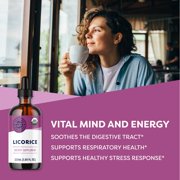 VIMERGY USDA Organic Licorice Root Extract, 57 Servings – Supports Digestive System & Respiratory Health