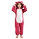 thumbnail image 2 of Mono de manga larga con capucha para niñas, pijama informal de invierno cálido, ropa de dormir para mujer, pantalones de terciopelo ártico de doble cara, 2 of 6