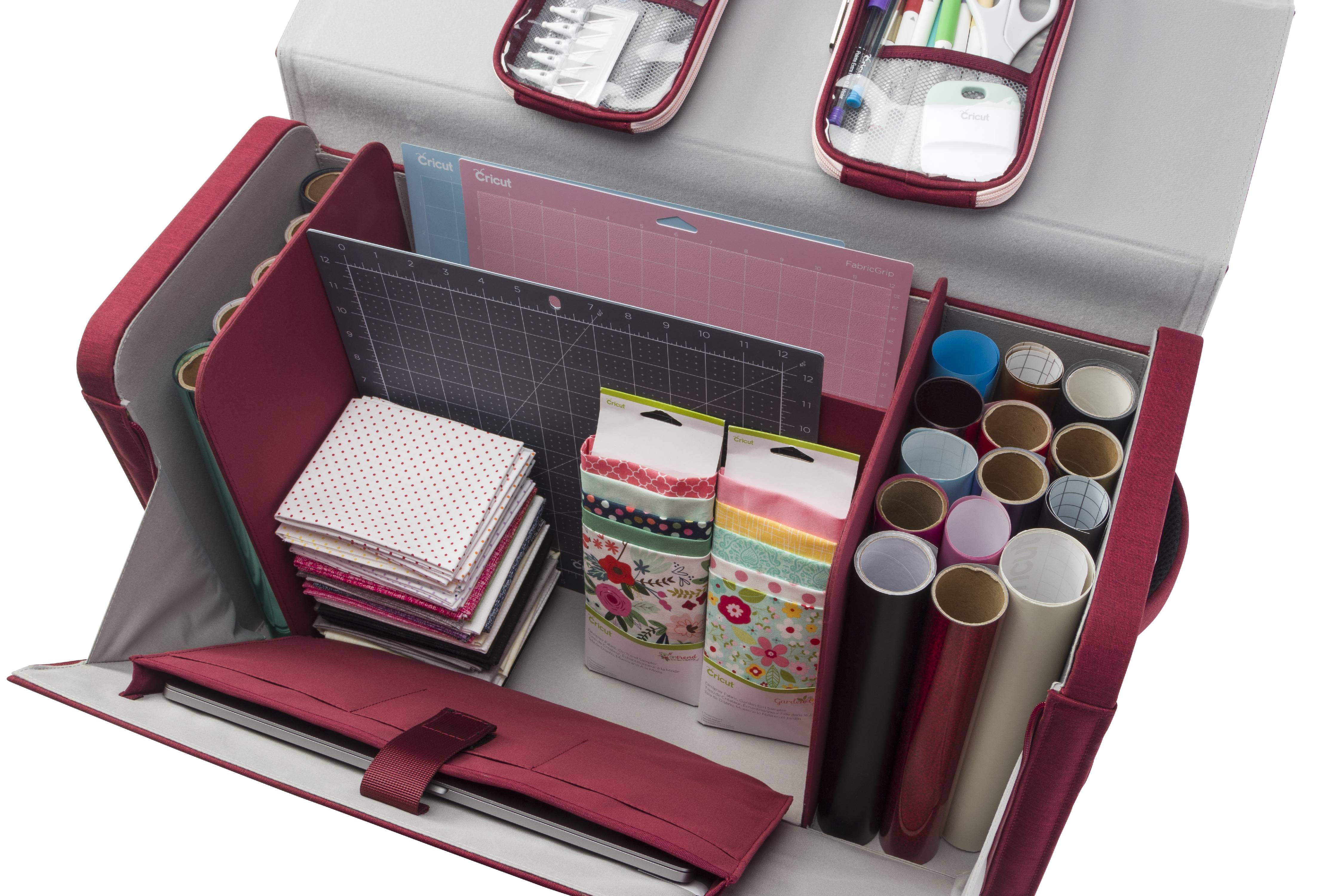 cricut rolling storage tote bag