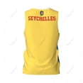 thumbnail image 3 of Seychelles Flag Men Basketball Sports Jersey Running Fitness Multifunction Sleeveless tshirt Exclusive Custom Name Nunber, 3 of 11