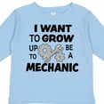 thumbnail image 4 of Inktastic I Want to Grow Up to Be a Mechanic Boys or Girls Long Sleeve Toddler T-Shirt, 4 of 5
