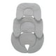 thumbnail image 5 of Forro de almohadilla de asiento, cojín de asiento de cochecito cómodo, tapete de forro grueso, cojín de cochecito gris, 5 of 9