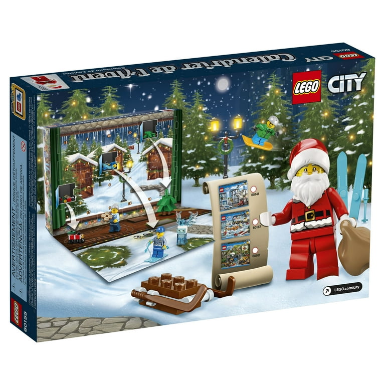 LEGO City Advent Calendar 60155 Building Set (313 Pieces) 