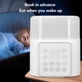 thumbnail image 5 of BOKYAN 2-In-1 Double Baby Bottle Warmer Multi-Functional Fast Milk Heater With Timer Digital Display Automatic Cleaning Breastmilk Warmer White US Plug 110V, 5 of 9