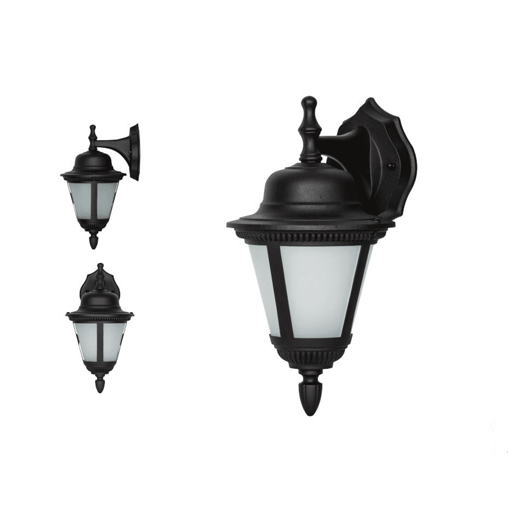 Image showcasing Luminance LED Porch Lantern Wall Mount Fixture 9 Watts 3000K/Warm White ...