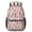 Princess and Dress, variant on Princess and Ballerina Pink Pattern 17" School Backpacks for Teens,Waterproof Oxford Fabric,S-Shape Padded Straps for School,Travel,Hiking,Camping