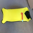 thumbnail image 3 of Bolsa de seguridad con tira reflectante Bolsa flotante para canoa Amarillo Cola Flotador de paletas para kayak, 3 of 8