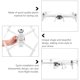 thumbnail image 3 of Accesorios para drones, piezas, trípode, pata de aterrizaje extendida, extensor de engranaje, extensiones, alargador PTZ, plástico blanco, 3 of 6