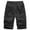 Black, variant on Xysaqa Men's Casual Big & Tall Cargo Shorts, Men Summer Elastic Waist Work Shorts Cotton Loose Relaxed Fitted Outdoor Short Pants with Pocket XL-6XL