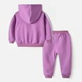 thumbnail image 6 of Hessimy Toddler Boys Girls Spring Summer Thermal Underwear Long Pants Base Layer Soft Comfy Outfits(Purple,6-12 Months), 6 of 6