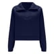 thumbnail image 1 of Ploknplq Elbow Length Tee Shirts for Women,Gradient Shirt,Tunic Tee,2 Piece Outfits Sweatsuit Sets Baggy Sweatpants,3/4 Sleeve Tunic Tops for Women,Top for Women Navy 3XL, 1 of 3