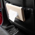 thumbnail image 3 of PU Leather Car Visor Tissue Holder Car Tissue Organizer Box Paper Towel Holder Car Napkin Holder For Sun Visor Seat Back, 3 of 5