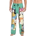 thumbnail image 2 of Lsque Bluey Print Men's Pajama Pants, Lounge Pant - Comfortable Home Wear,Elastic Waistband, Stylish Design-Large, 2 of 9