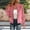 Pink, variant on Women Faux Suede Bomber Jacket Sevevn Long Sleeve Zip Up Raglan Sleeve Cropped Casual Outerwear for Everyday Street Wear