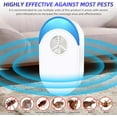 thumbnail image 3 of 6 Packs Mice Repellent For House, Ultrasonic Pest Repeller Indoor Plug in, Electronic Rodent Repellent for House Attic Garage Basement, 3 of 7