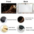 thumbnail image 5 of Coffee Canvas Art Kitchen Wall Decor Framed Brown Poster Coffee Bean Painting Vintage Artwork for Dining Room Bar Ready to Hang - 12.00"x18.00", 5 of 6