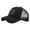 Black, variant on Xmarks American Flag Hat, Tactical Embroidered Operator Cap, Baseball Cap for Men and Women