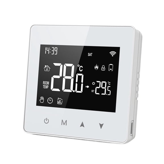 Smart Thermostat Battery Powered Smart Home Wireless Thermostat APP Remote Control ,Easy to Install