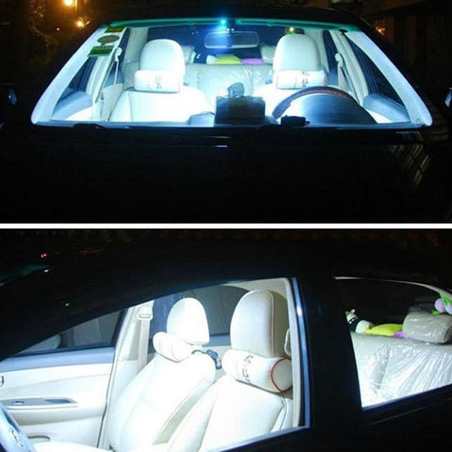 cob 48 SMD chip súper lámpara de lectura blanca 12v cw led cúpula bombilla led coche Likrtyny Iluminación del hogar multifuncional