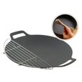 thumbnail image 1 of Plancha Para Hornear Parrilla para hornear parrilla anti-quemaduras para herramientas de barbacoa para acampar al aire libre (pequeña), 1 of 5