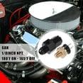 thumbnail image 2 of Unique Bargains 1 Set Auto Engine Temperature Cooling Fan Switch Thread-On AN Fitting Adapter 6AN 180'F On-165'F Off, 2 of 6
