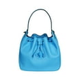 thumbnail image 4 of Versace La Medusa Leather Bucket Bag Blue, 4 of 6