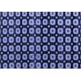 thumbnail image 1 of Ahgly Company Machine Washable Indoor Rectangle Abstract Blue Modern Area Rugs, 3' x 5', 1 of 4