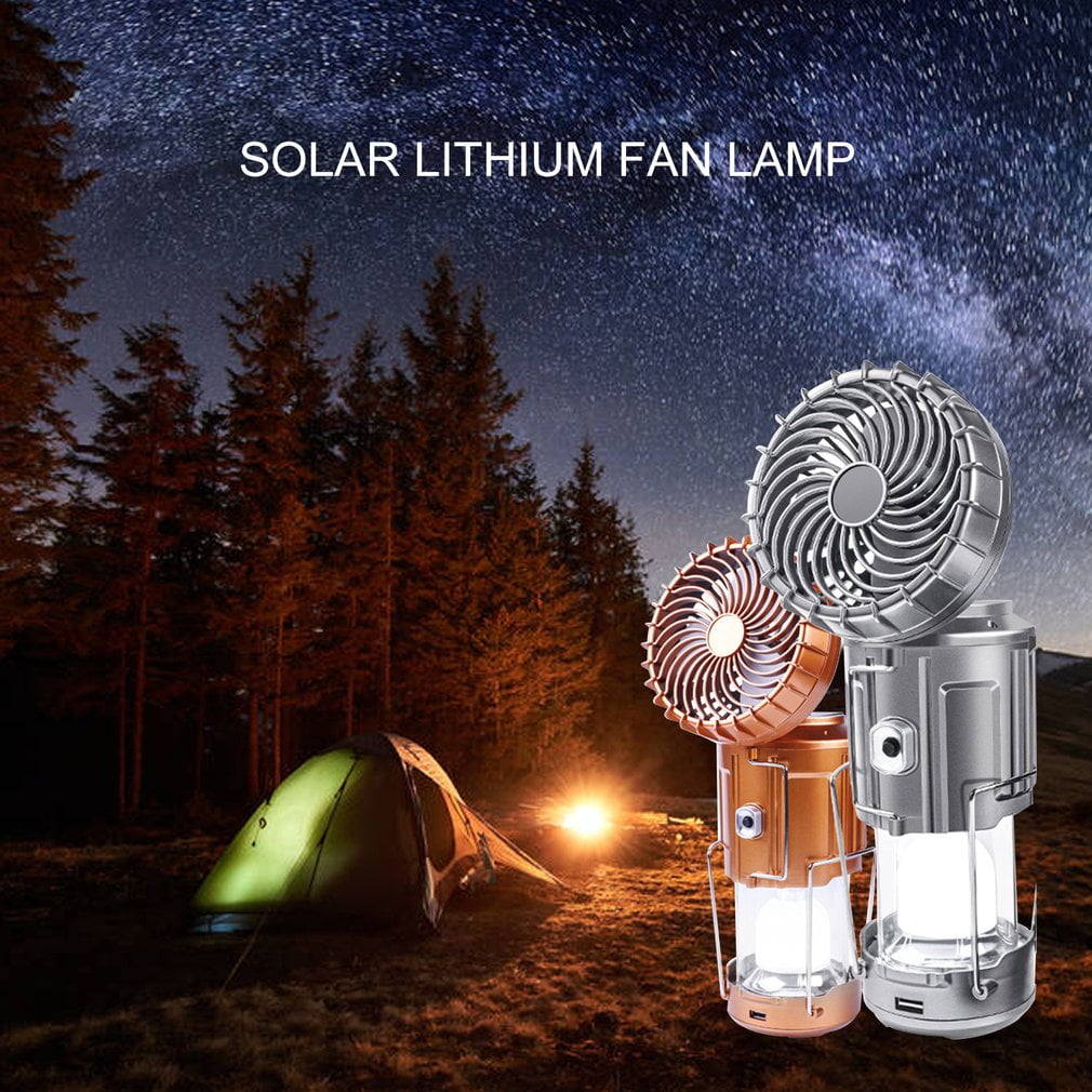 Solar Electric Fan Light Portable Camping Light Philippines Ubuy