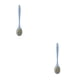 thumbnail image 4 of Ounissouiy Cepillo de baño de paja de trigo colgante antideslizante de mano ergonómico centro de baño para el hogar herramienta de limpieza de Azul 2piezas, 4 of 6