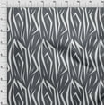 thumbnail image 3 of oneOone Cotton Jersey Gray Fabric Skins Animal Dress Material Fabric Print Fabric By The Yard 58 Inch Wide, 3 of 4