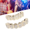thumbnail image 3 of Dientes postizos de Hip Hop protección de los dientes Conveniente Solidez de moda Juego de dientes de Hip Hop Exquisito para desfiles de moda de Hip Hop para fiesta de Halloween ANGGREK Otros, 3 of 7